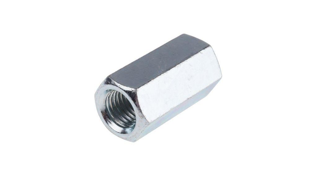 Connecting Nut, M16, 48mm, Steel